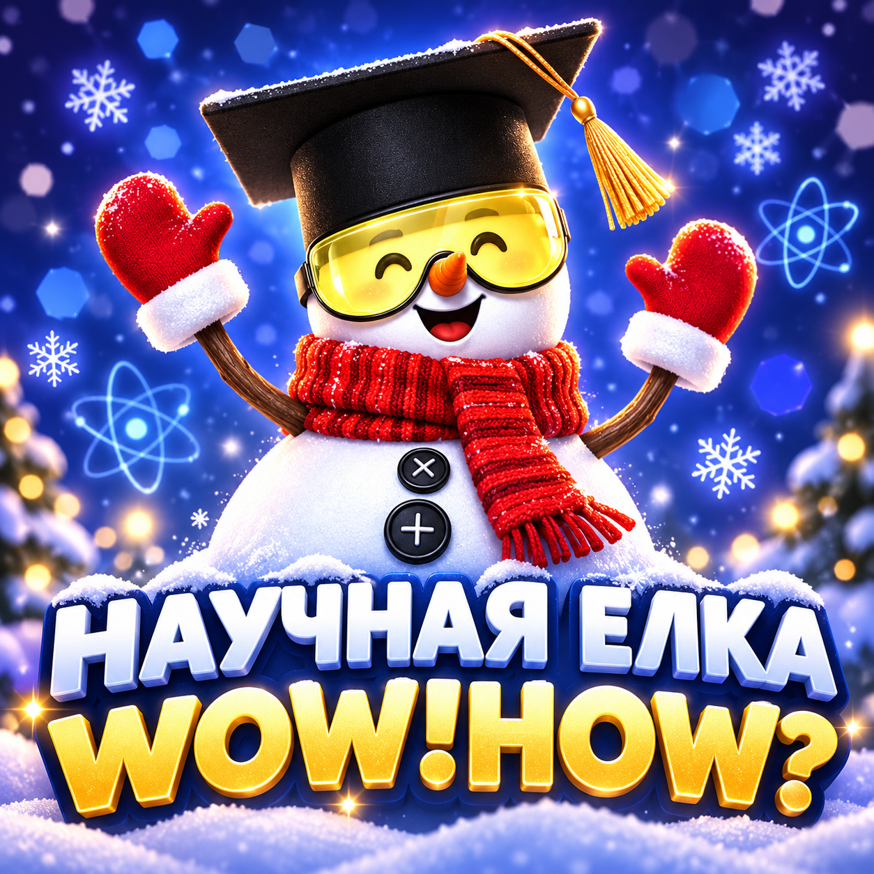 Научная ёлка Wow! How?